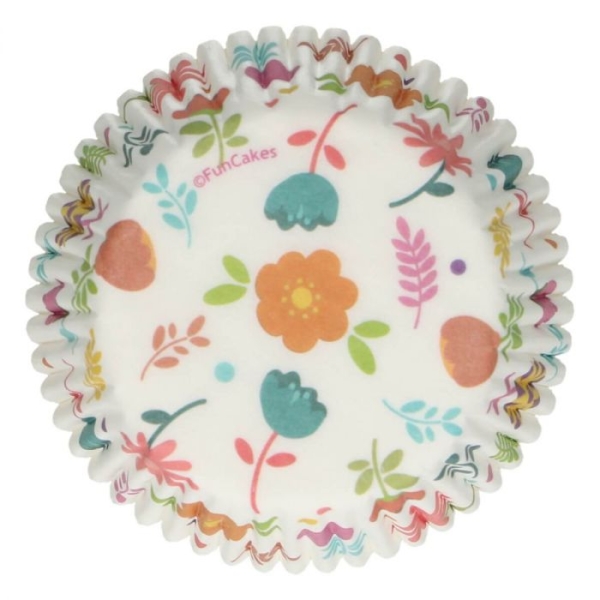 Cupcake Backförmchen - Floral